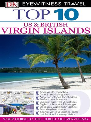 cover image of Top 10 US and British Virgin Islands